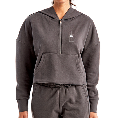 Bodhi Women's Half Zip Hoodie - Court