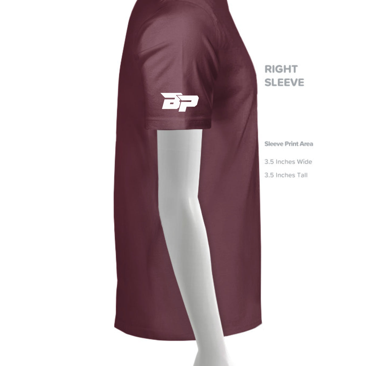 Maroon - SLEEVE_RIGHT