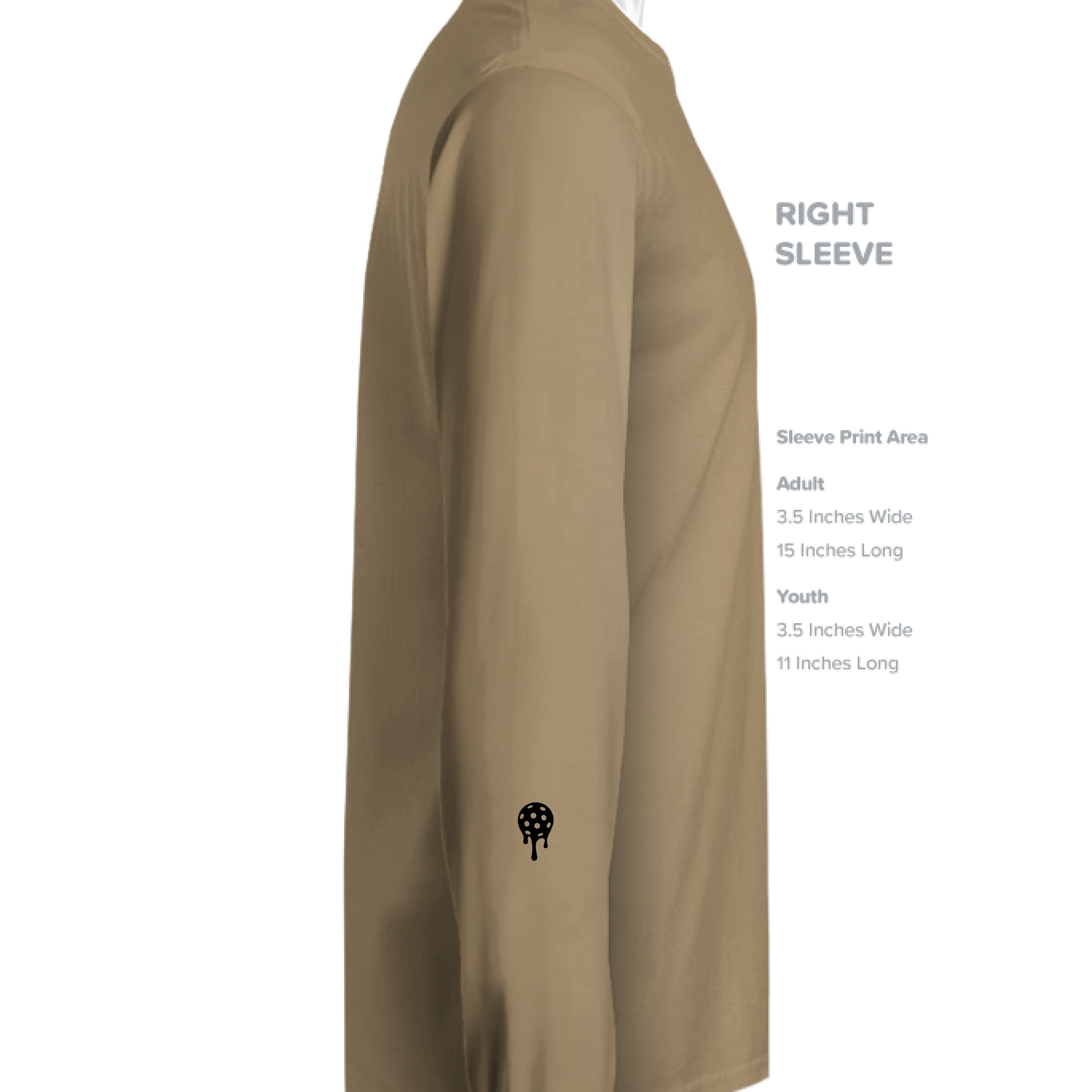 Coyote Brown - SLEEVE_RIGHT